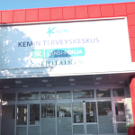kemin terveysaseman pääovi